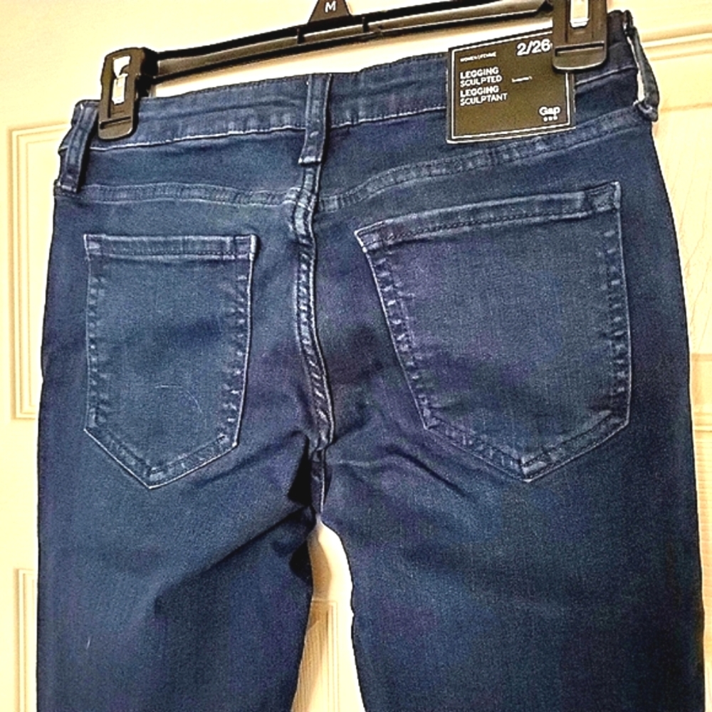 GAP Midrise Sculpted Legging Jeans - Picture 8 of 10